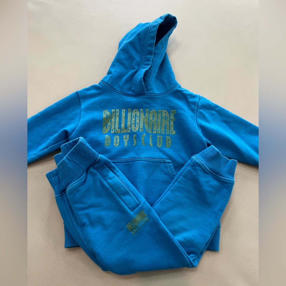 Billionaire Boys Club Blue Kids Hoodie and Joggers Set